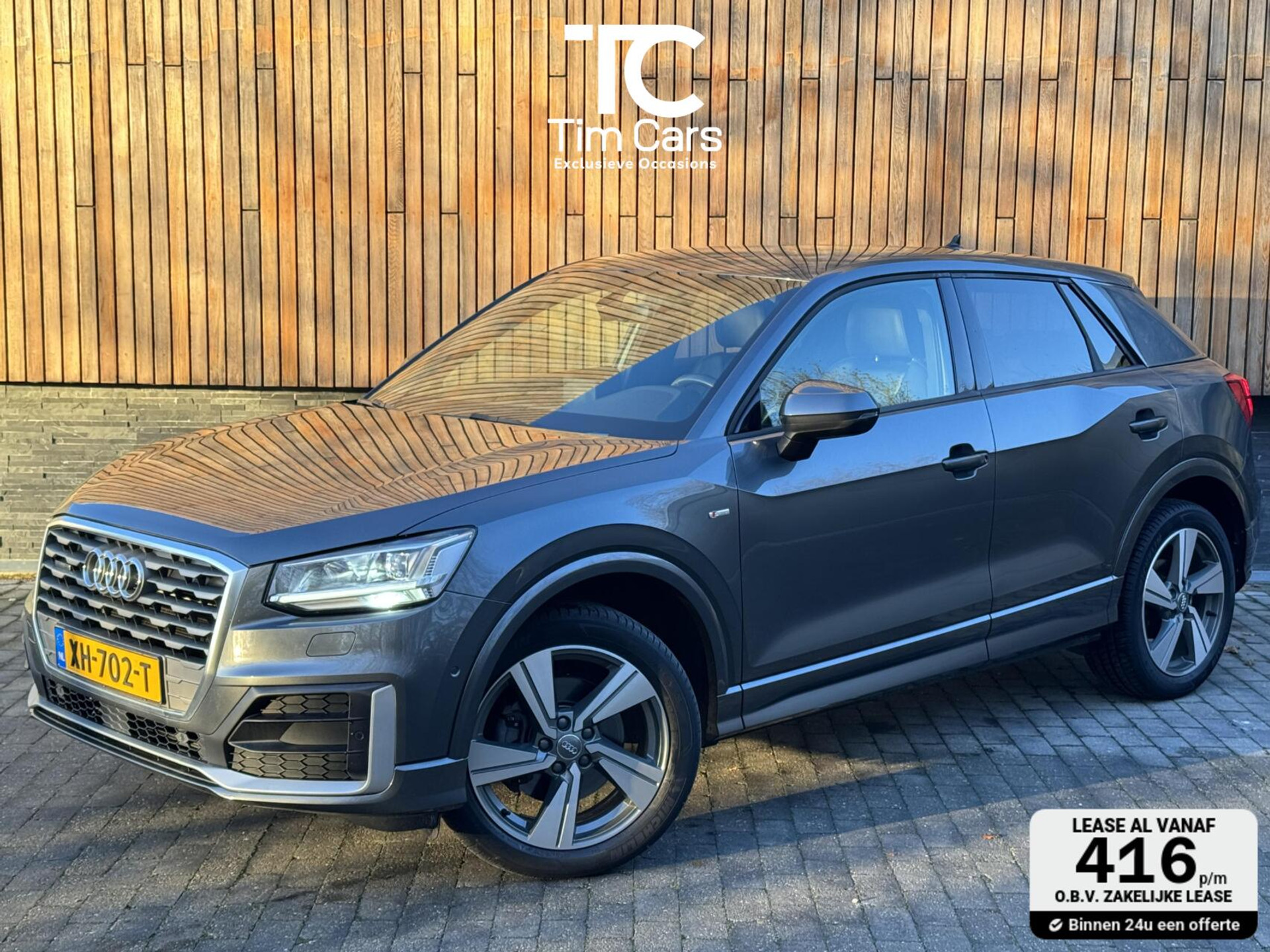 Audi Q2 40 TFSI quattro S-line Automaat 190pk | Leer | LED | Stoelverwarming | Parkeersensoren voor en achter | Automatisch inparkeren | Getint glas | Keyless entry&start | Elektrisch bedienbare achterklep | Standkachel 41609542-0.jpg | Timcars.nl