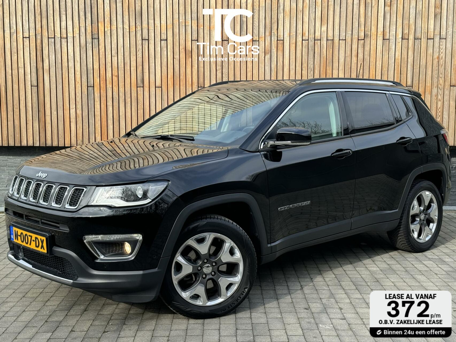 Jeep Compass 1.4 MultiAir Limited 4x4 Automaat | Half/leer | Stoelverwarming | Stuurverwarming | Navigatiesysteem | Apple CarPlay | LED verli 43162873-0.jpg | Timcars.nl
