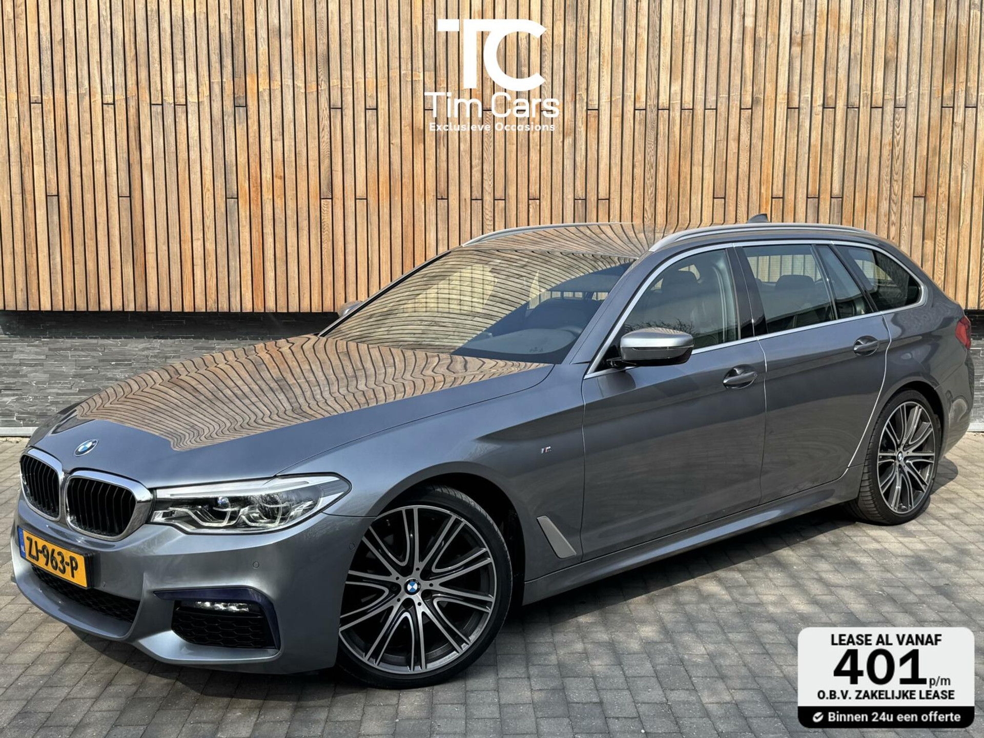 BMW 5 Serie Touring 520i Automaat M-sport | 20 inch lichtmetalen velgen | Navigatie proffesional | Sportstoelen | Stoelverwarming voor | Cli 43770682-0.jpg | Timcars.nl