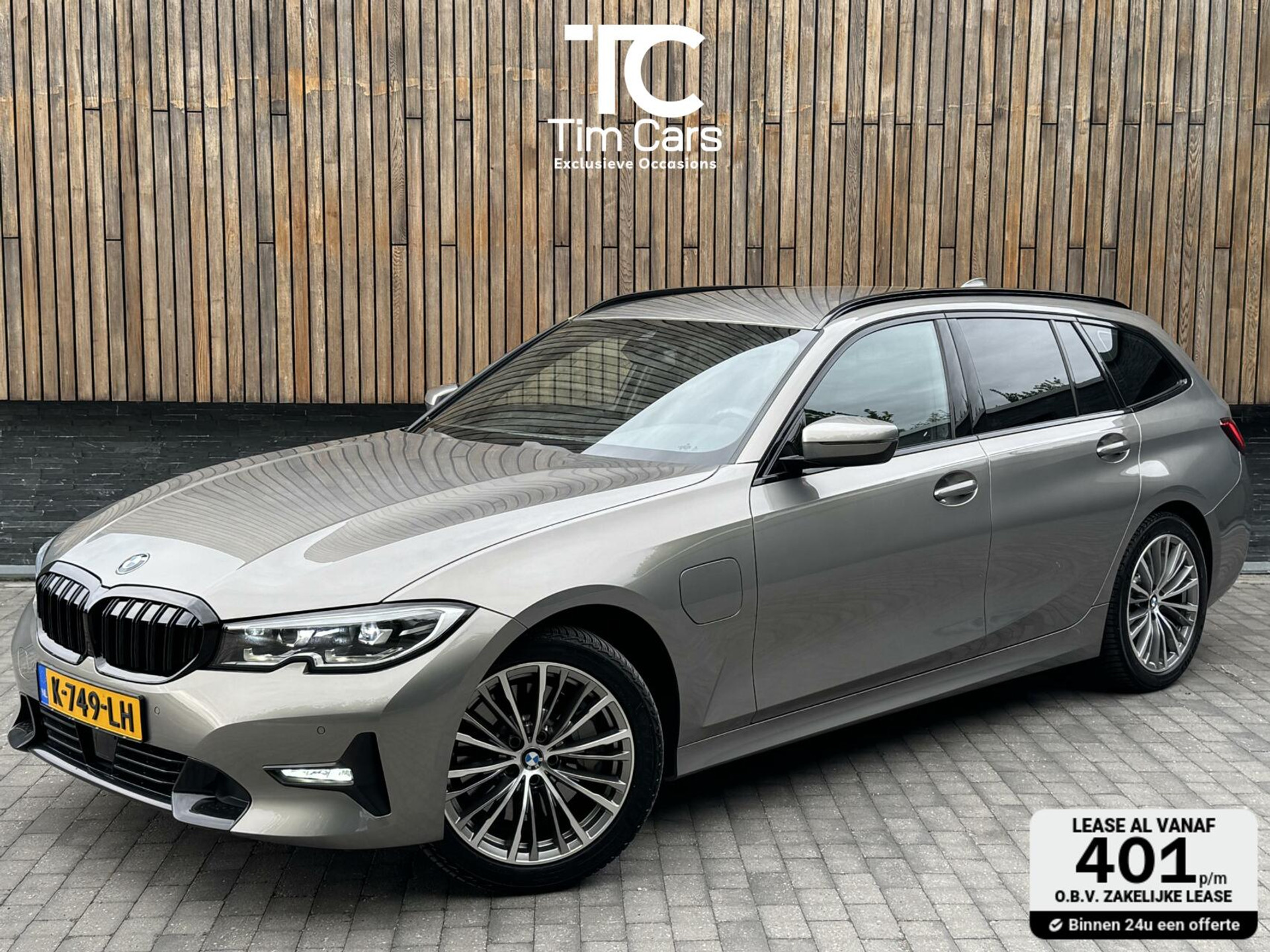 BMW 3 Serie Touring 330e Automaat | Leer | Adaptieve cruise control | DAB radio | Getint glas | LED verlichting | Stoelverwarming | Audio in 44761105-0.jpg | Timcars.nl