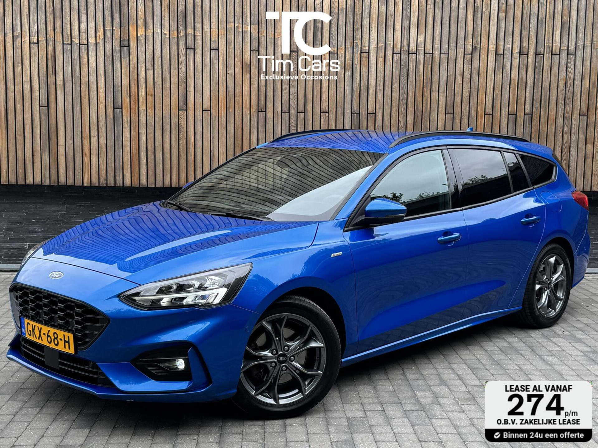 Ford Focus Wagon 1.0 EcoBoost Hybrid ST Line | Navigatiesysteem | Stoelverwarming | Stuurverwarming | LED verlichting | Apple CarPlay | Achteruitrijcamera | Inparkeerhulp | Parkeersensoren voor en achter 44761242-0.jpg | Timcars.nl