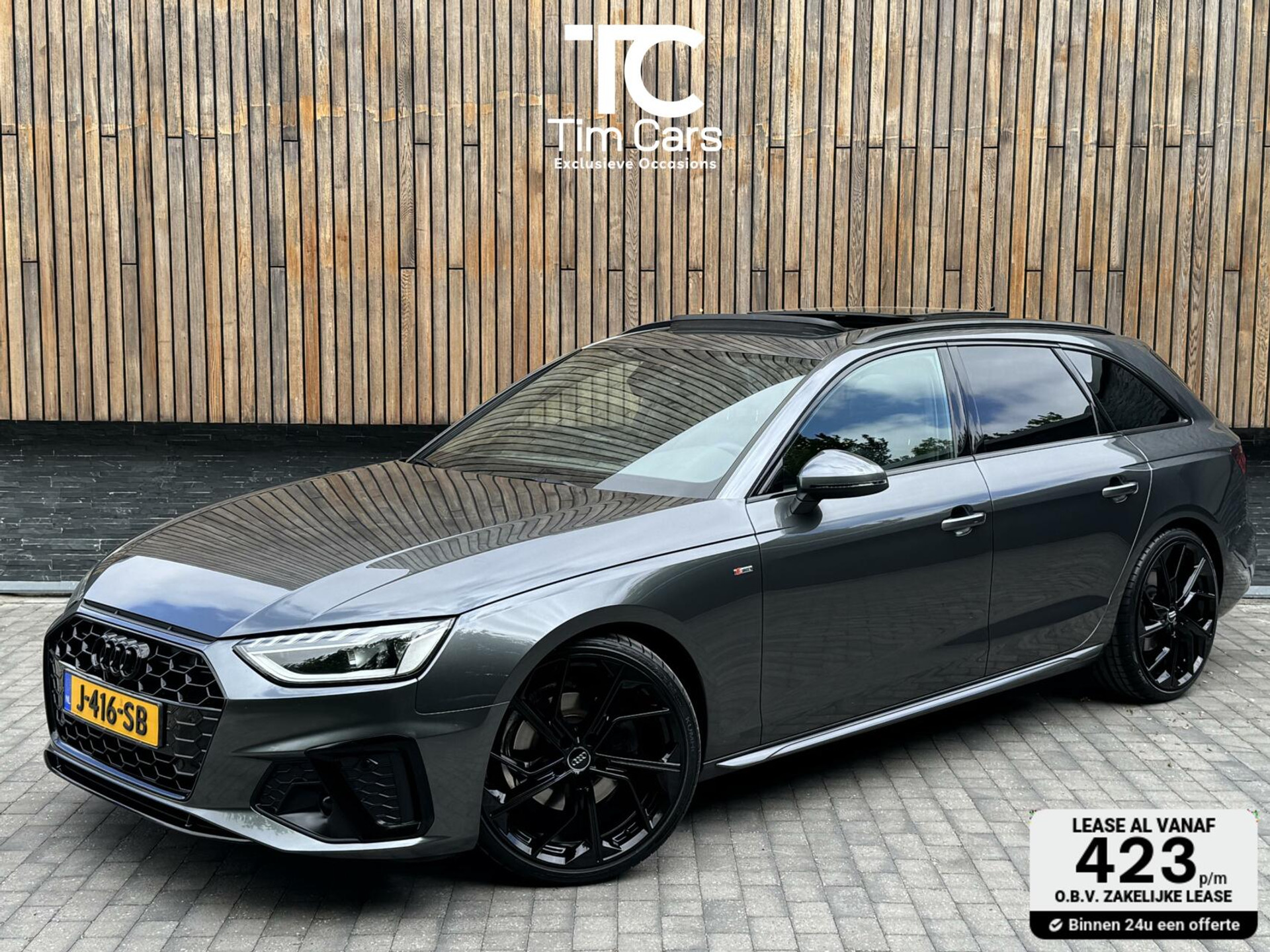 Audi A4 Avant 35 TFSI S edition Automaat | Panoramadak | LED | Sportstoelen | Stoelverwarming | Extra getint glas | 20 inch lichtmetalen 45090397-0.jpg | Timcars.nl