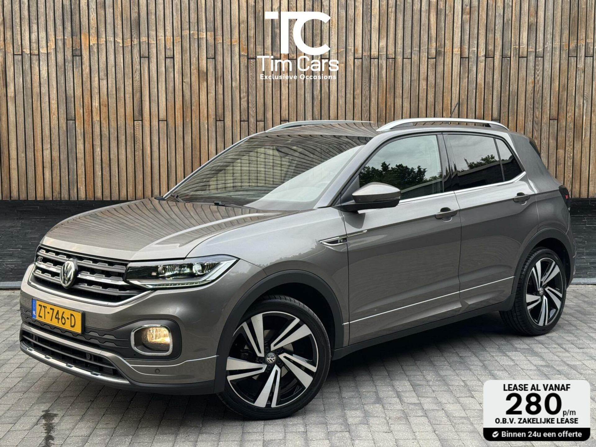 Volkswagen T-Cross 1.0 TSI R-line Automaat | LED | Trekhaak | Getint glas | Climate control | Cruise control adaptief | Lane assist | Dode hoek det 45415360-0.jpg | Timcars.nl