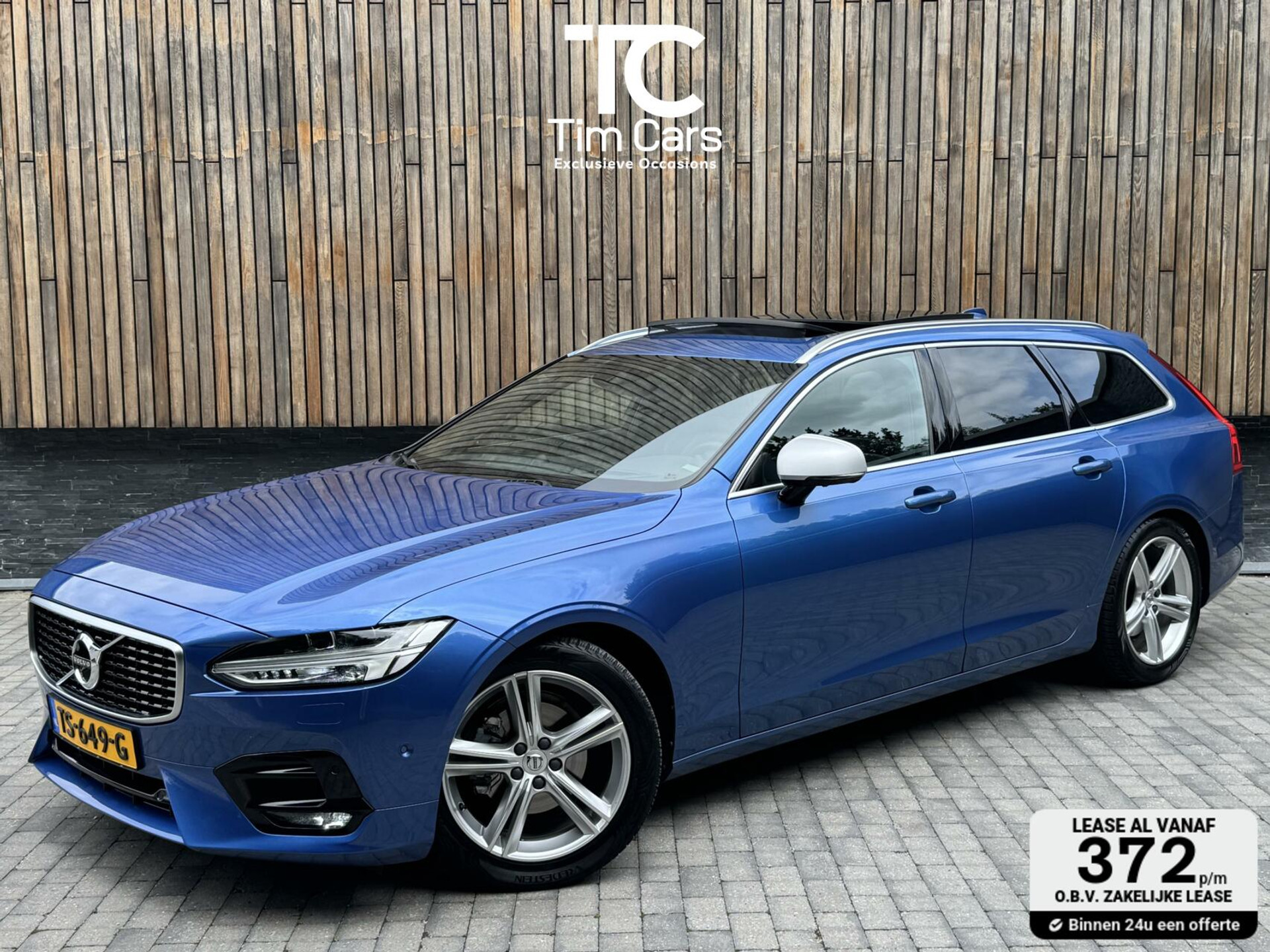 Volvo V90 2.0 D3 R-Design Automaat | Panoramadak | Volleer | Camera met rondomzicht | Bowers&Wilkins | Adaptieve cruise control | Head-up Display | Apple CarPlay | LED | Parkeersensoren voor en achter 45638229-0.jpg | Timcars.nl