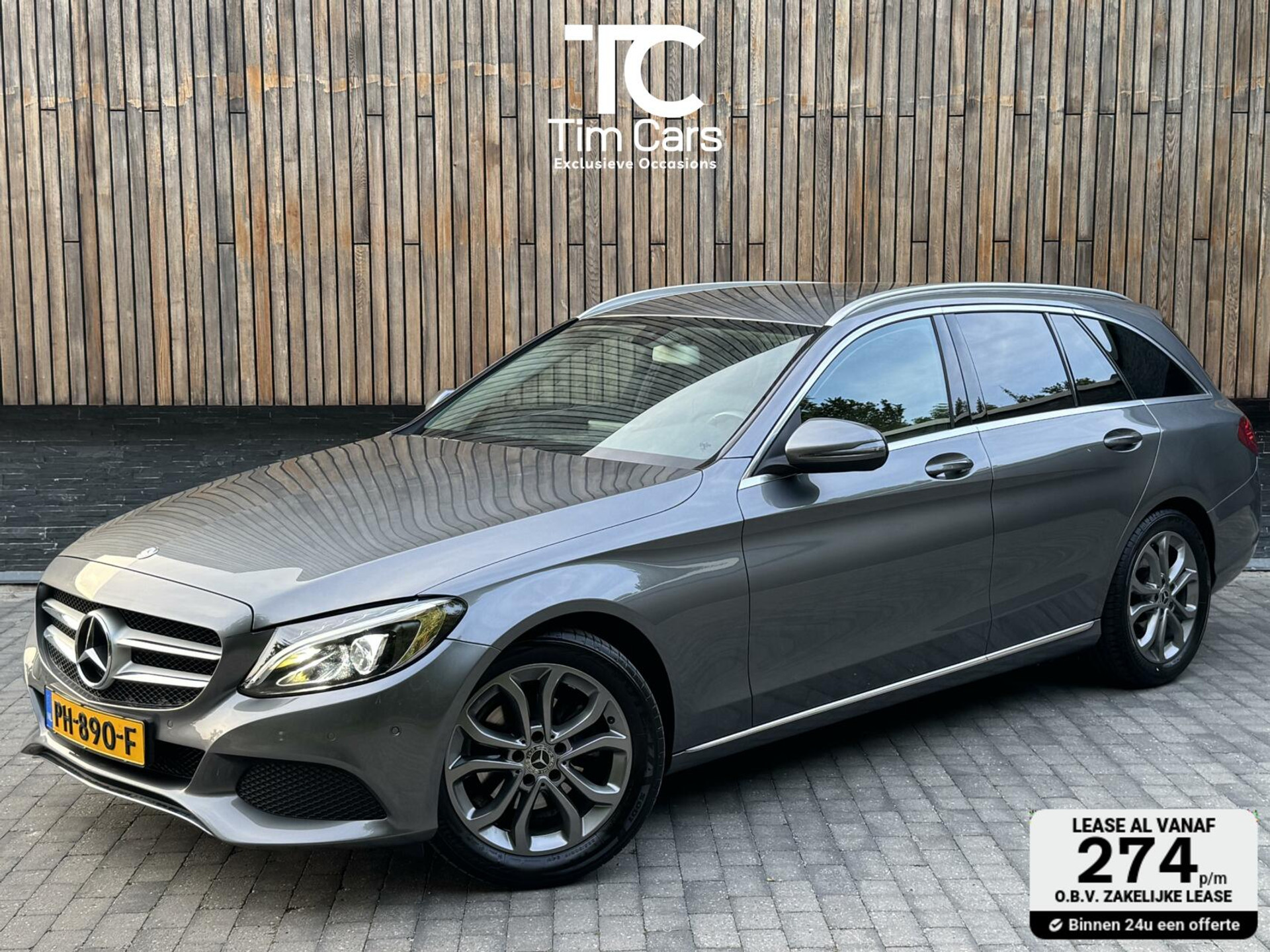 Mercedes-Benz C-Klasse Estate 180 Business Automaat Navigatiesysteem | Trekhaak | LED verlichting | Climate control | Cruise control | Getint glas | 17 45666873-0.jpg | Timcars.nl