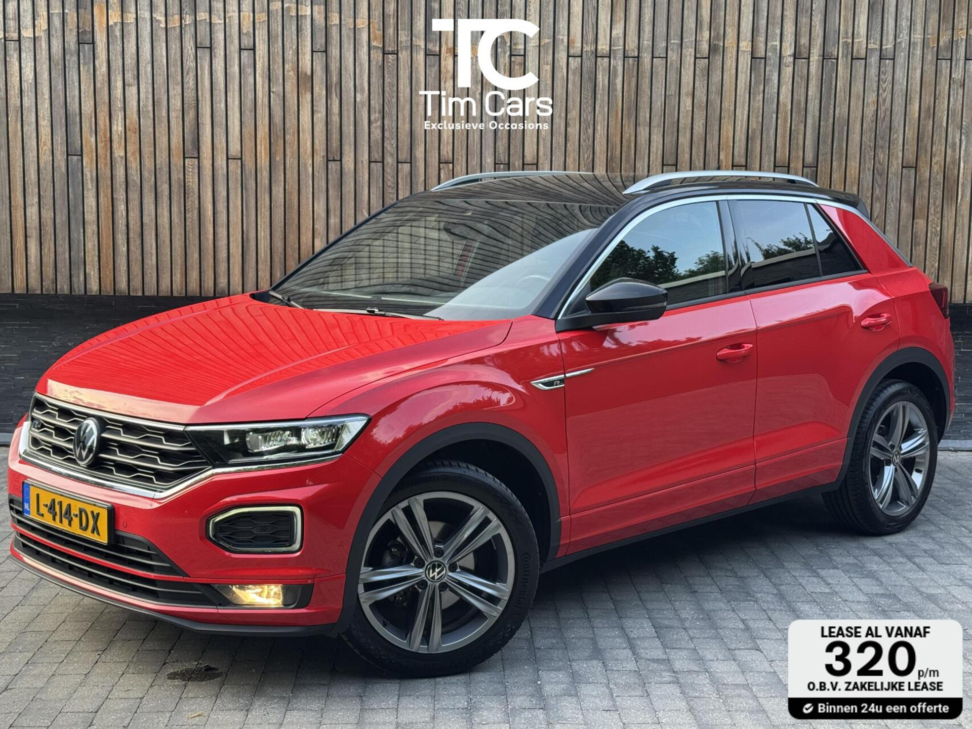 Volkswagen T-Roc 1.5 TSI R-line Automaat | Stoelverwarming | Achteruitrijcamera | Climate control adaptief | Climate control | Keyless entry&start | LED verlichting | Parkeersensoren voor en achter 46544507-0.jpg | Timcars.nl