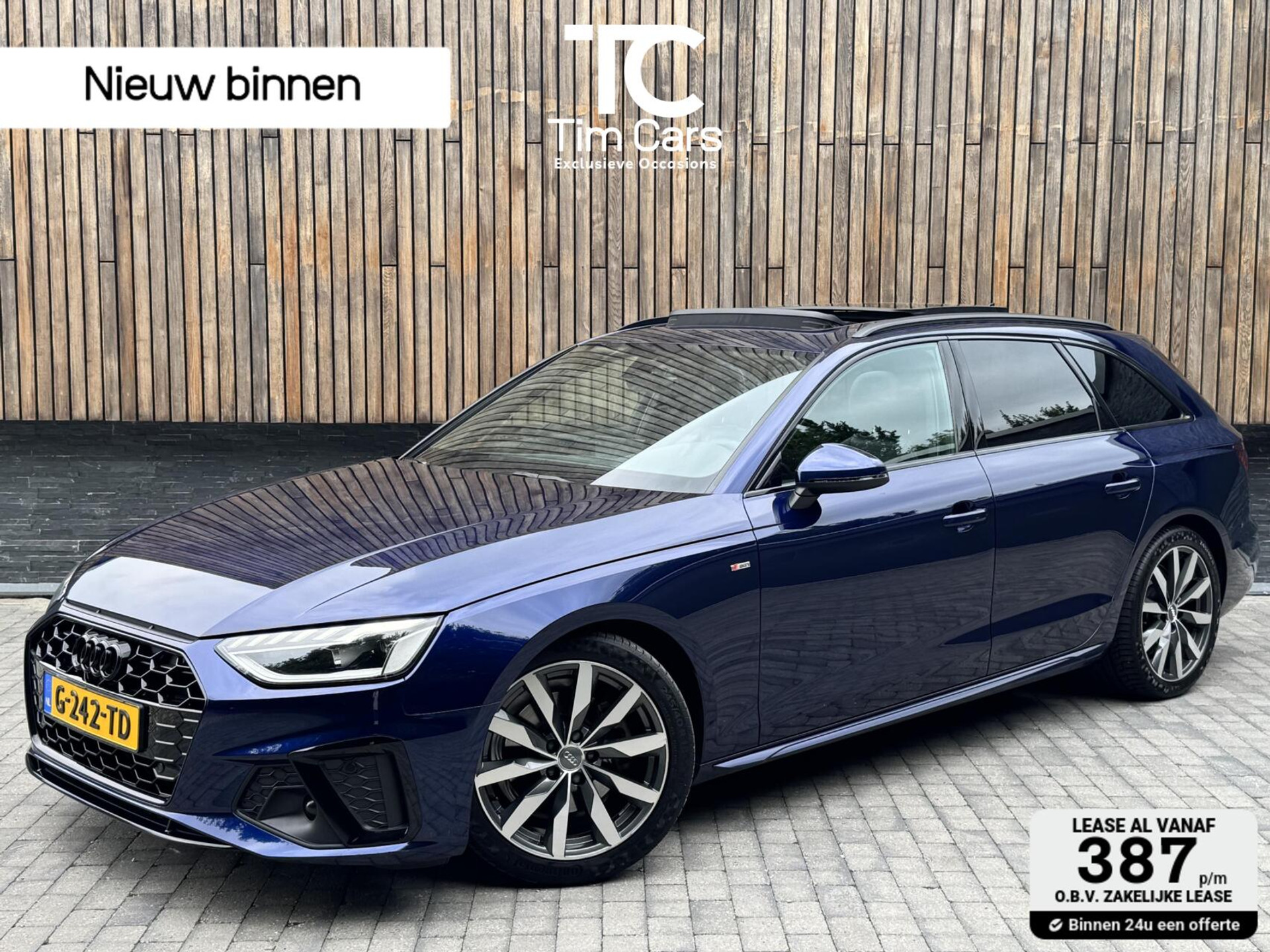 Audi A4 Avant 35 TFSI S-line Automaat | Panoramadak | Adaptieve cruise control | Grootlicht assistentie| Afgevlakt stuurwiel | Climate c 46807386-0.jpg | Timcars.nl