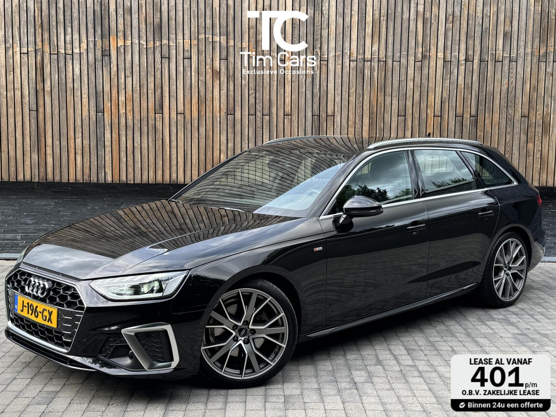 Audi A4 Avant 40 TFSI S-line Automaat | Volleer | Adaptieve cruise control | Lane assist | Afgevlakt sportstuur | Grootlichtassistent | 19 inch lichtmetalen velgen | Apple CarPlay | Parkeersensoren voor en achter | Achteruitrijcamera 47408599-0.jpg | Timcars.nl