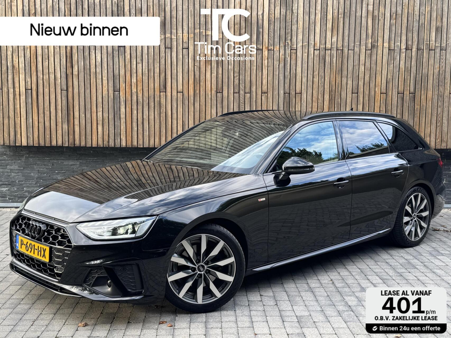 Audi A4 Avant 35 TFSI S edition Competition Automaat | Zwart optiek | Stoelverwarming | Google Navigatie | Apple CarPlay | Getint glas | LED verlichting | Getint glas | Parkeersensoren voor en achter 47519732-0.jpg | Timcars.nl