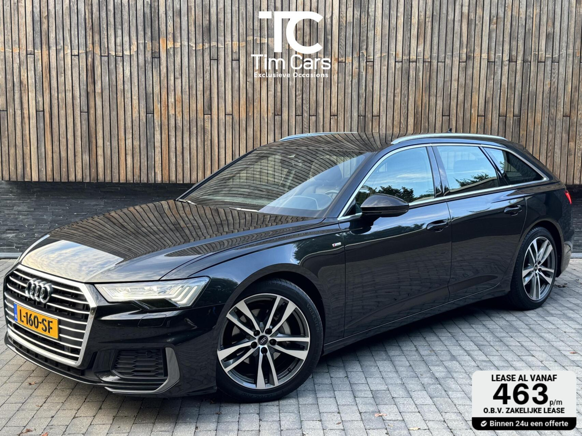 Audi A6 Avant 40 TFSI S edition Automaat | Cognac leren bekleding | LED Matrix verlichting | Stoelverwarming | Sfeerverlichting | Zonneschermen zijruiten achter | Digitale cockpit | Achteruitrijcamera | Parkeersensoren voor en achter 47519735-0.jpg | Timcars.nl