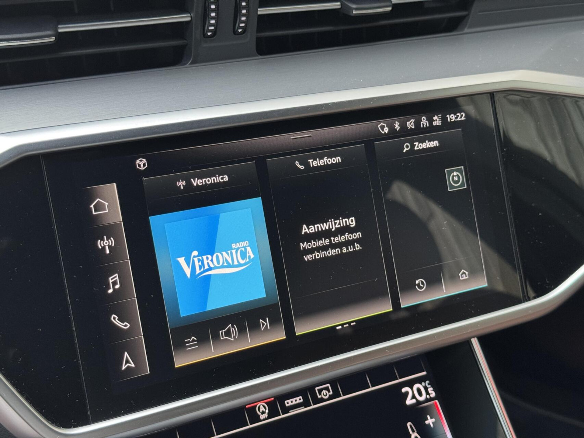 Audi A6 Avant 40 TFSI S edition Automaat | Cognac leren bekleding | LED Matrix verlichting | Stoelverwarming | Sfeerverlichting | Zonneschermen zijruiten achter | Digitale cockpit | Achteruitrijcamera | Parkeersensoren voor en achter 47519735-16.jpg | Timcars.nl