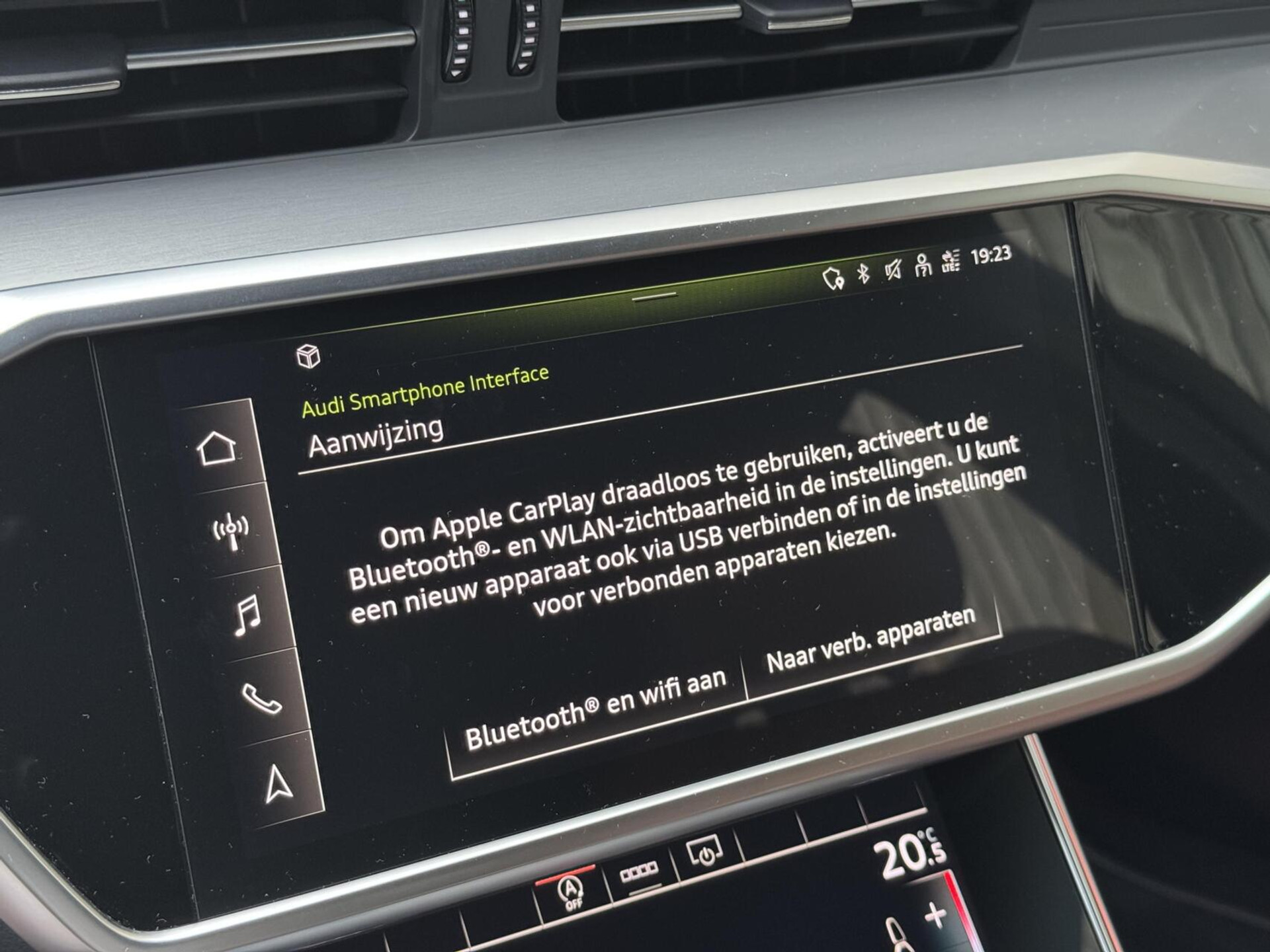 Audi A6 Avant 40 TFSI S edition Automaat | Cognac leren bekleding | LED Matrix verlichting | Stoelverwarming | Sfeerverlichting | Zonneschermen zijruiten achter | Digitale cockpit | Achteruitrijcamera | Parkeersensoren voor en achter 47519735-22.jpg | Timcars.nl