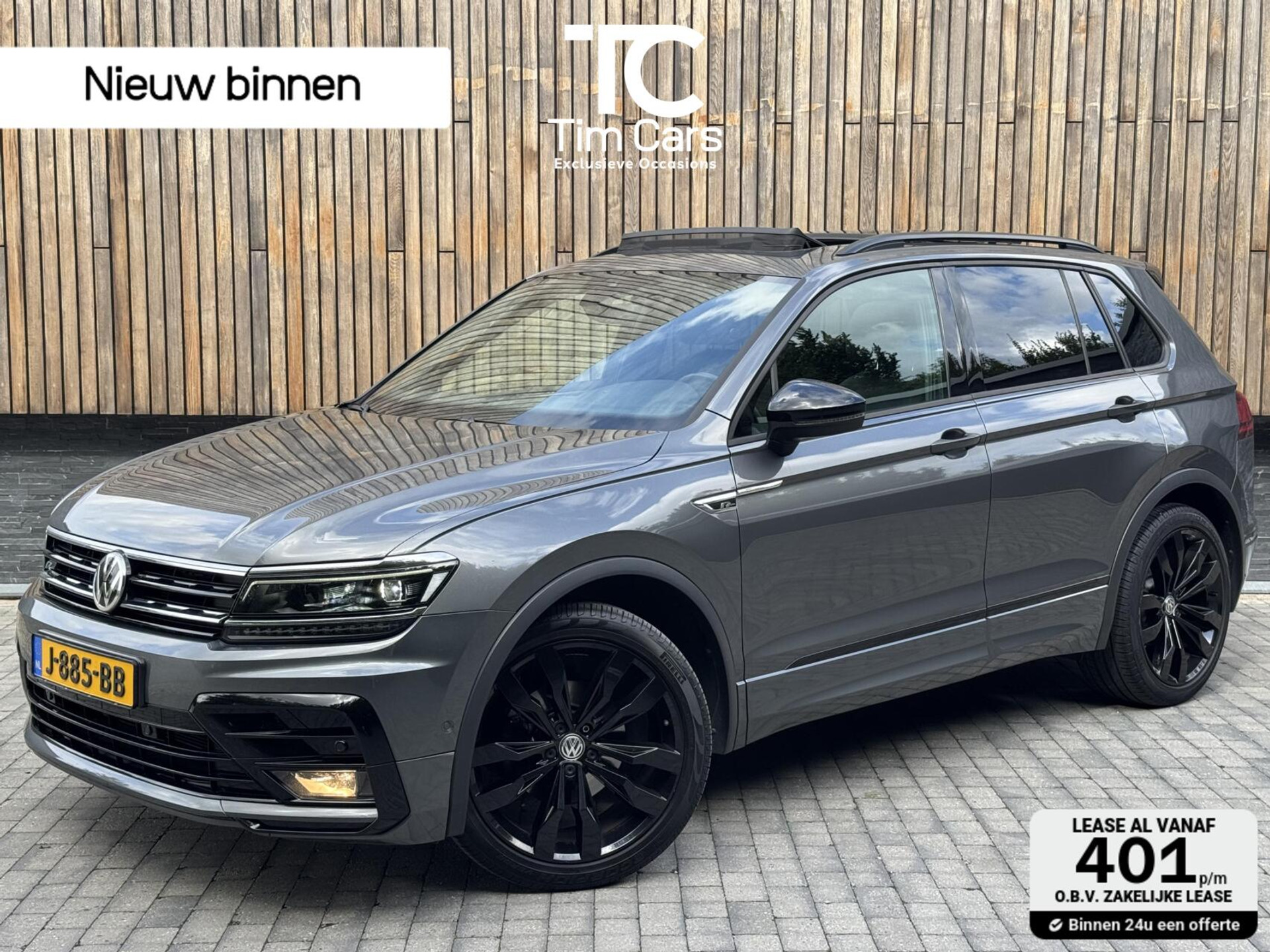 Volkswagen Tiguan 1.5 TSI R-line Automaat | Panoramadak | LED verlichting | Adaptieve cruise control | Black style | Adaptief demping systeem | Stoelverwarming | Achteruitrijcamera | Parkeersensoren voor en achter 47658875-0.jpg | Timcars.nl