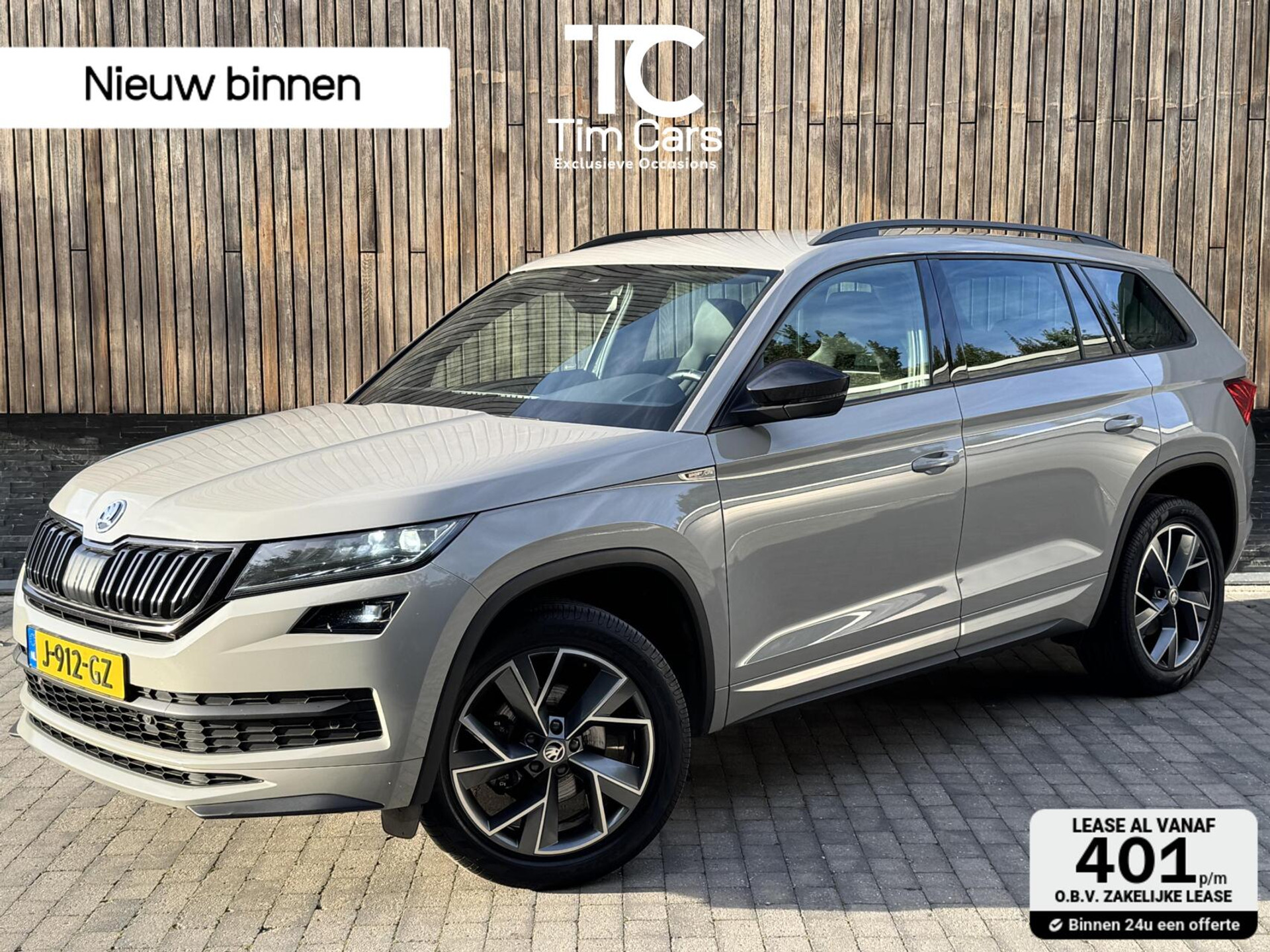 Škoda Kodiaq 1.5 TSI Sportline Automaat | Trekhaak uitklapbaar | Voorstoelen verwarmd | Cruise control adaptief | Rijstrooksensor | Grootlichtassistent | LED verlichting | Achteruitrijcamera | Parkeersensoren voor en achter 47900817-0.jpg | Timcars.nl