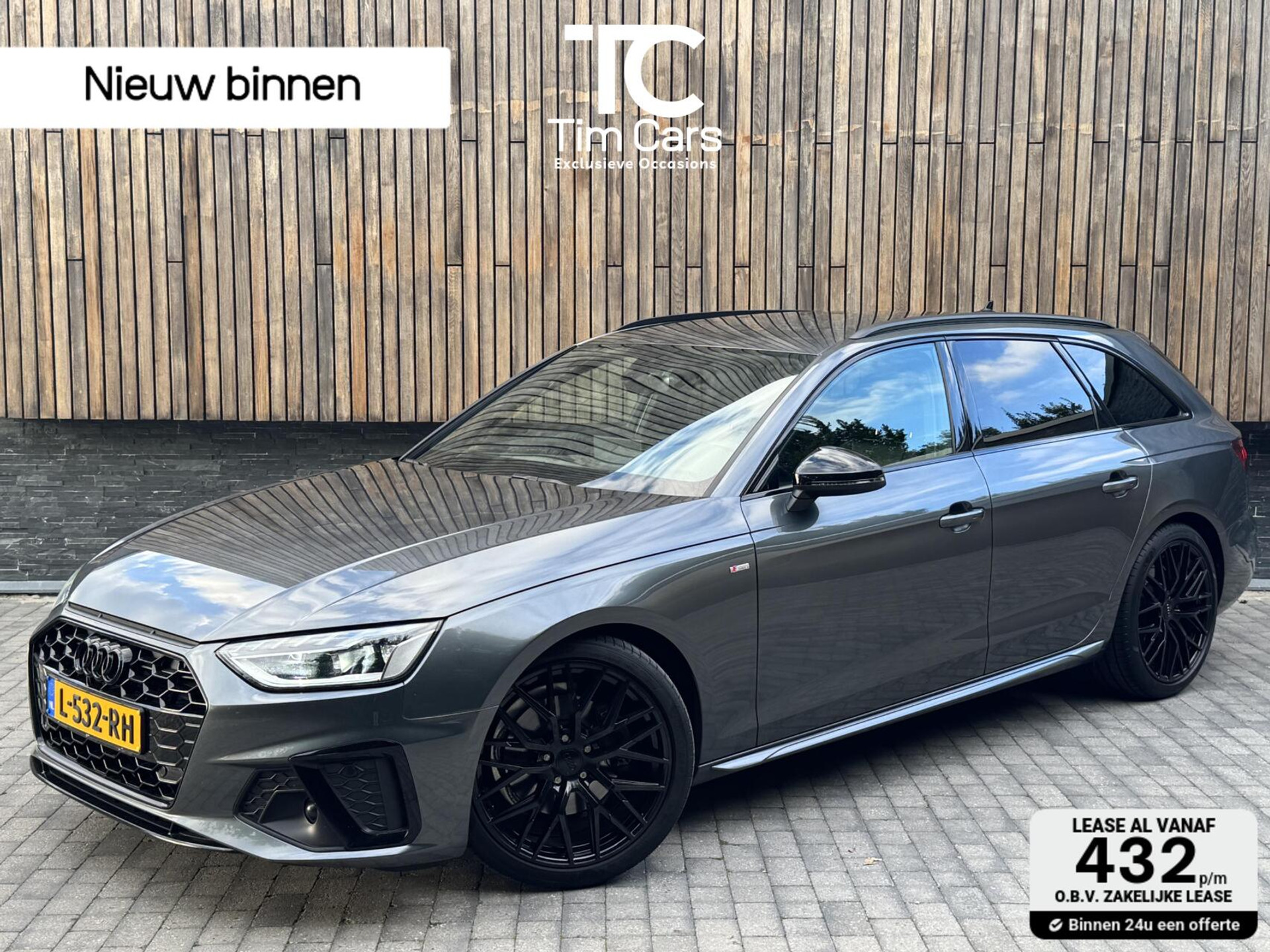 Audi A4 Avant 35 TFSI S edition Competition Automaat | Zwart optiek | 19 inch velgen | Adaptieve cruise control | Sportstuur | Lane assist & verkeersbord detectie | DAB | Parkeersensoren voor en achter 47926598-0.jpg | Timcars.nl