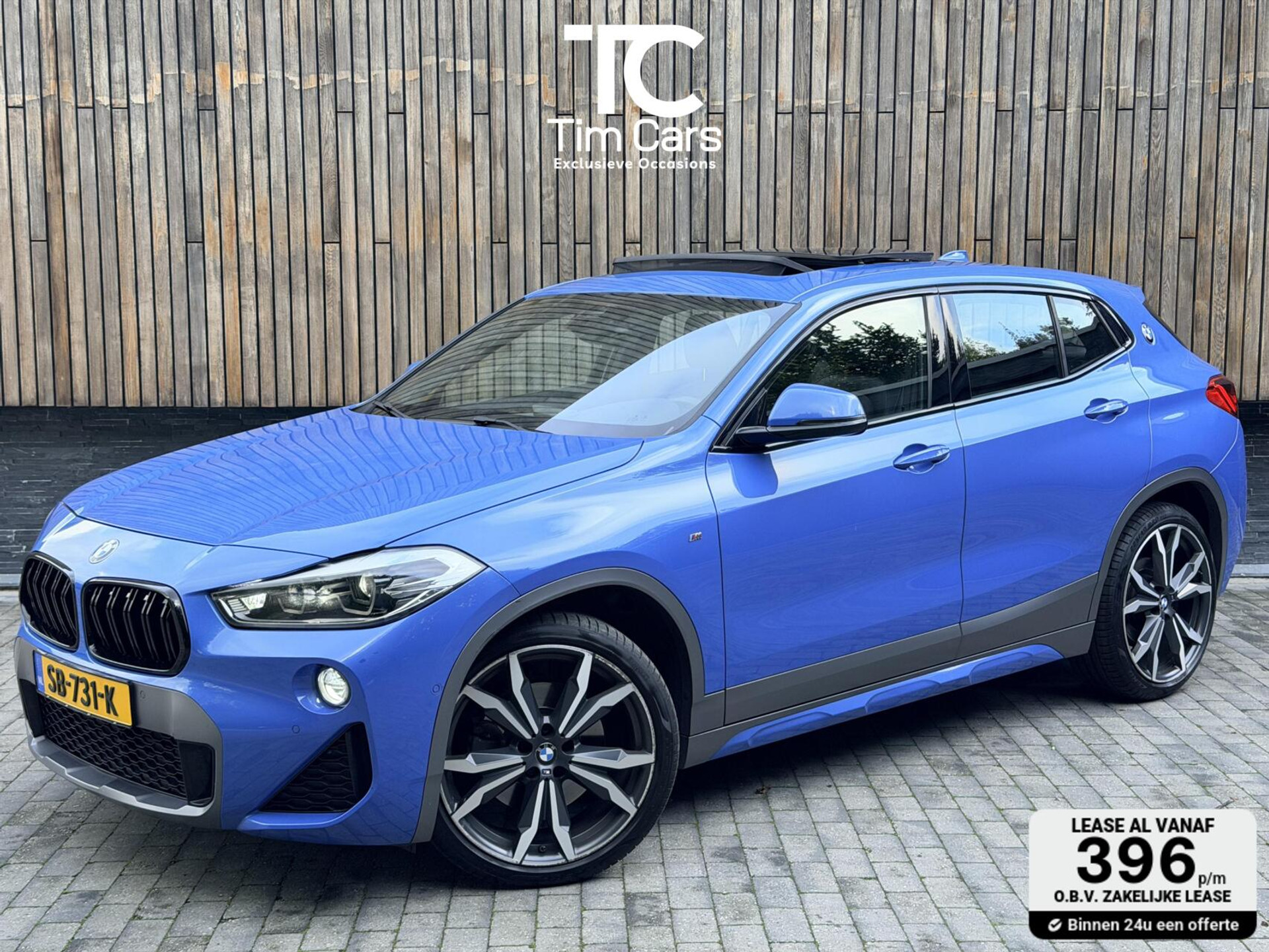 BMW X2 sDrive20i M-sport Automaat | Panoramadak | DAB | LED verlichting | 20 inch | Schakelflippers | Lederen bekleding | Stoelverwarming | Lane assist | Parkeersensoren voor en achter | Achteruitrijcamera 48497876-0.jpg | Timcars.nl