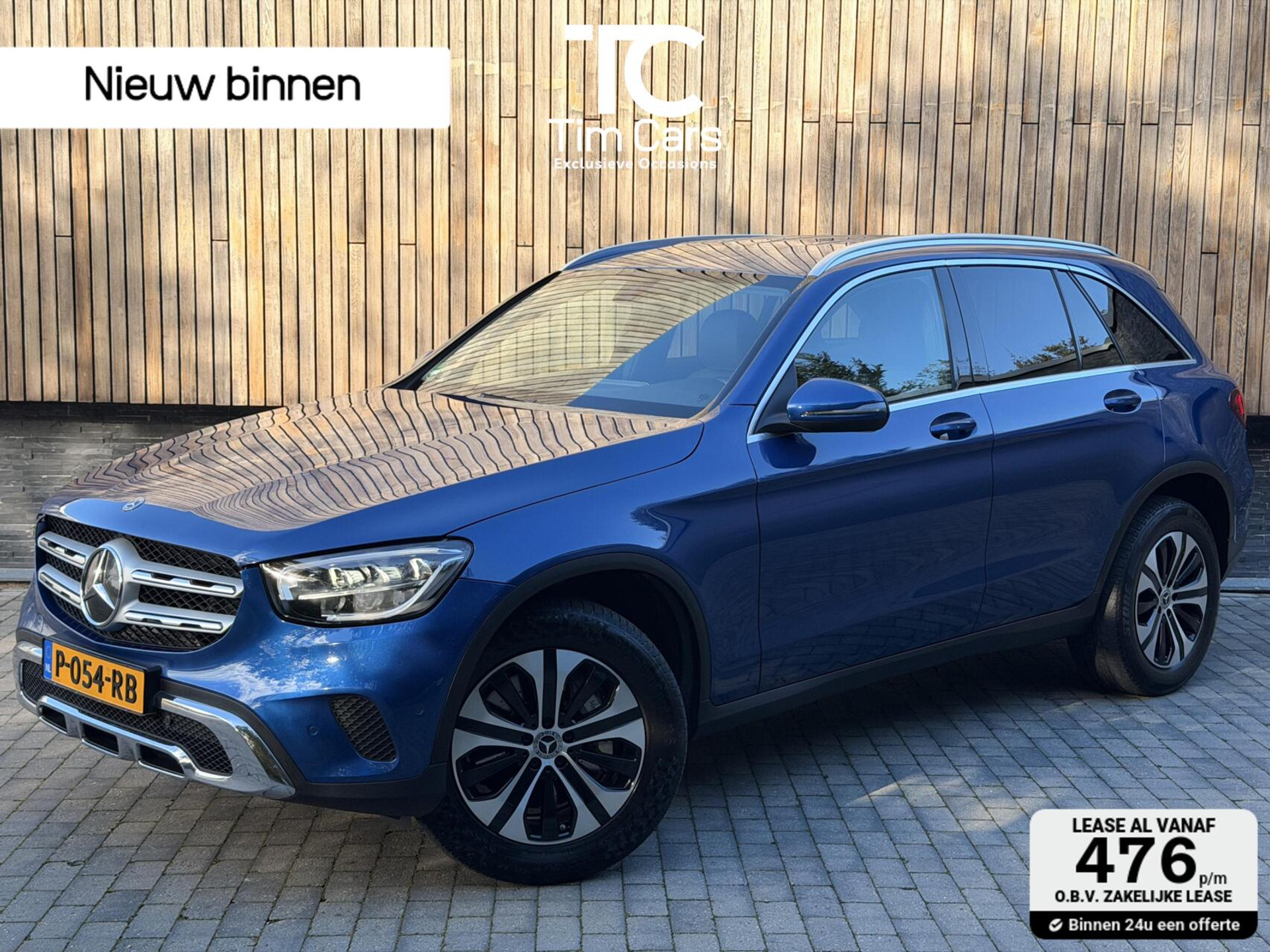 Mercedes-Benz GLC 300e 4MATIC Automaat | Vol leer | LED verlichting | Stoelverwarming | Elektrisch verstelbare stoelen | Blauw metallic | Climate & Cruise control | Getint glas | DAB | Achteruitrijcamera 48843436-0.jpg | Timcars.nl