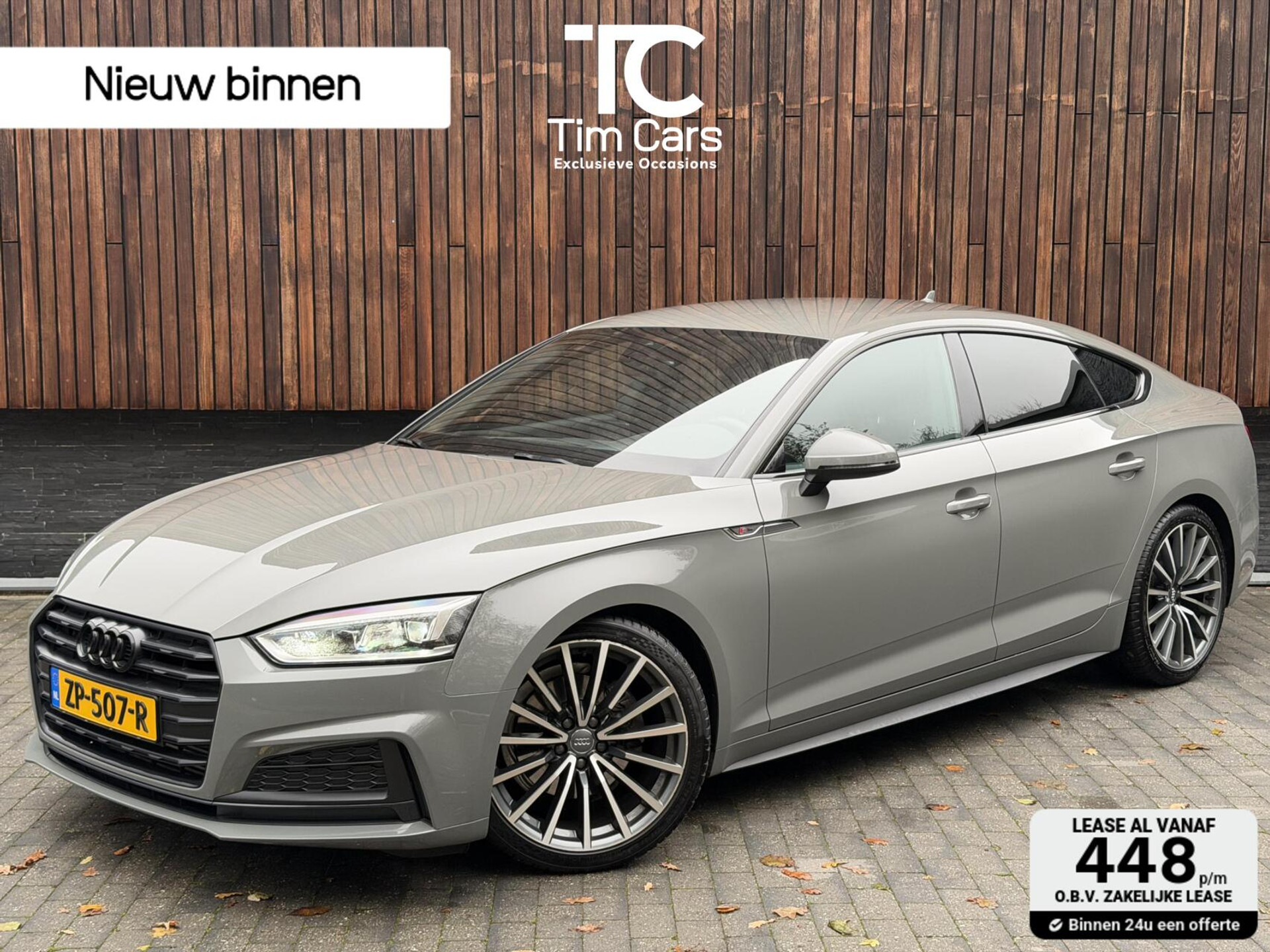Audi A5 Sportback 35 TFSI S-line Automaat | Quantumgrijs | LED verlichting | Climate & cruise control | Getint glas | 19 inch velgen | Elektrisch bedienbare achterklep | Parkeersensoren achter 49626751-0.jpg | Timcars.nl
