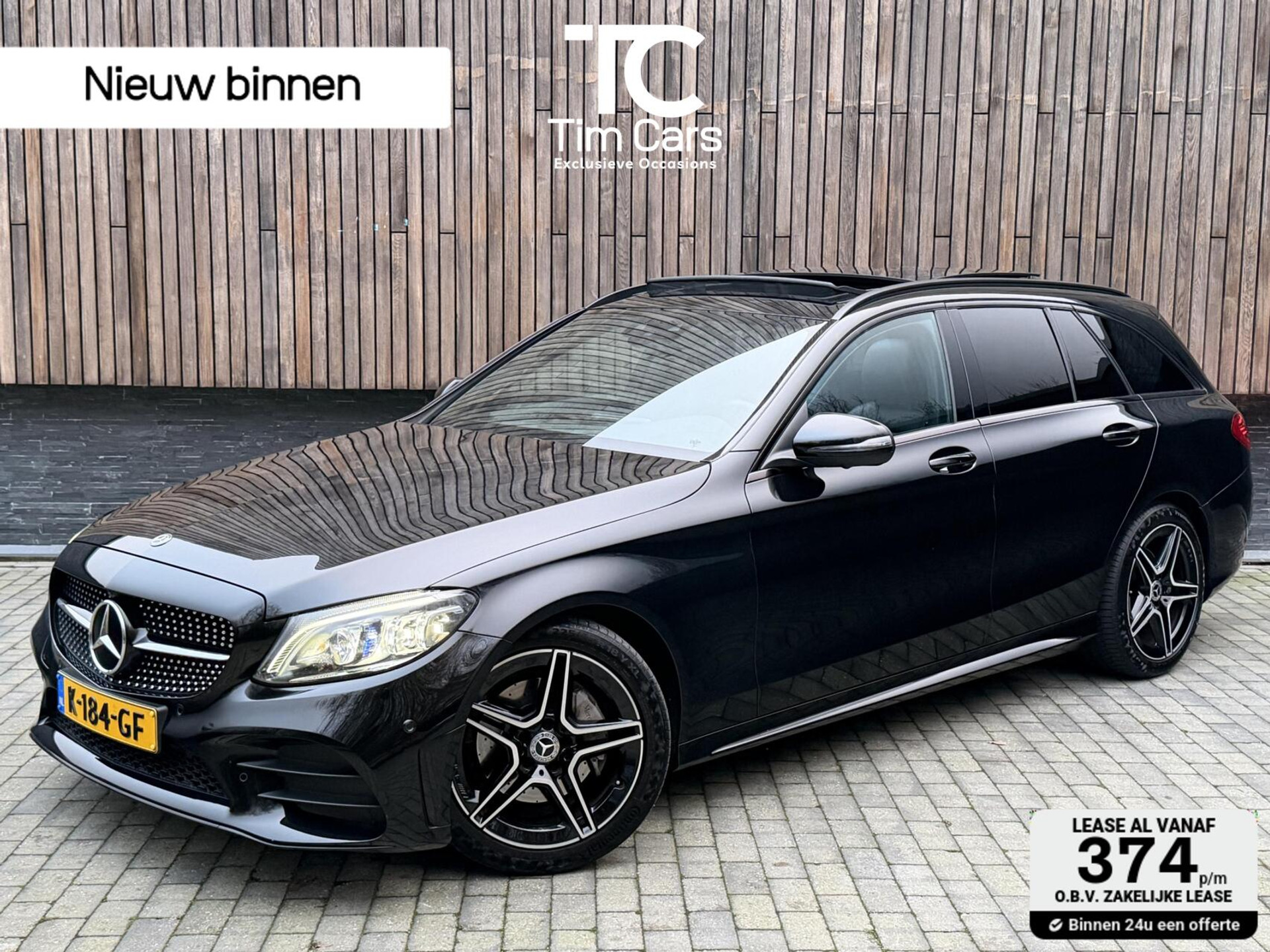Mercedes-Benz C-Klasse Estate 180 AMG Automaat | Panorama | Leer | LED matrix | Sfeerverlichting | Apple CarPlay | 360°-camera | Night Pakket | DAB ontvangst | Stoelverwarming | Parkeersensoren voor en achter 50050573-0.jpg | Timcars.nl