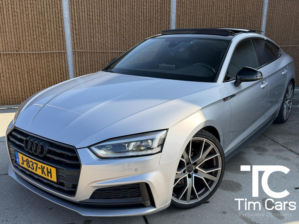 Audi A5 Sportback 40 TFSI S edition Automaat | Panoramadak | LED verlichting | Bang&Olufsen audio | DAB ontvanger | Stoelverwarming | Getint glas | Achterspoiler | Zwart optiek | Achteruitrijcamera 50760150-0.jpg | Timcars.nl