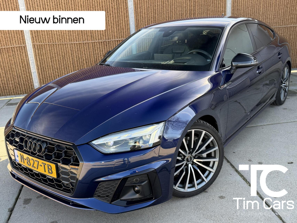 Audi A5 Sportback 45 TFSI quattro S edition 265pk Automaat | HUD | Leren bekleding | Stoelverwarming | Trekhaak uitklapbaar | Cruise control adaptief | Rijstrooksensor | Achteruitrijcamera 51112847-0.jpg | Timcars.nl