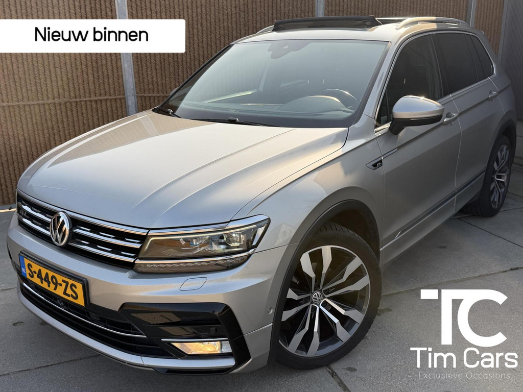 Volkswagen Tiguan 1.4 TSI R-line Automaat | Panoramdak | Leren bekleding | Stoelverwarming | 360 graden camera | Trekhaak uitklapbaar | LED koplampen adaptief | Keyless entry&start | Parkeersensoren voor en achter 51800777-0.jpg | Timcars.nl