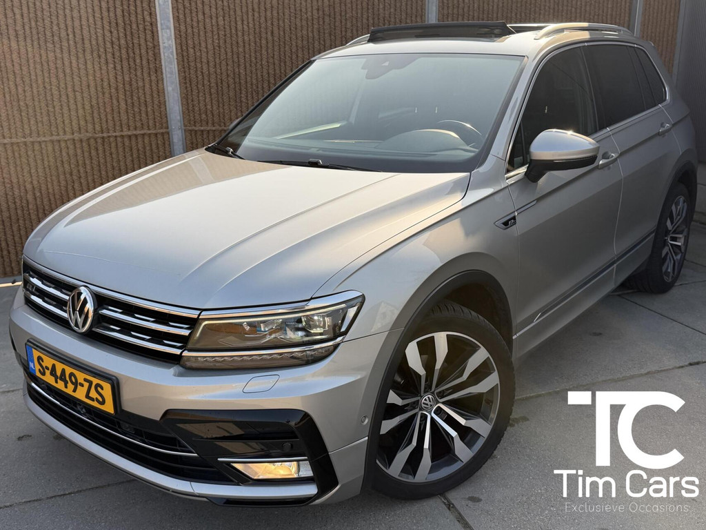 Volkswagen Tiguan 1.4 TSI R-line Automaat | Panoramdak | Leren bekleding | Stoelverwarming | 360 graden camera | Trekhaak uitklapbaar | LED koplampen adaptief | Keyless entry&start | Parkeersensoren voor en achter 51800777-0.jpg | Timcars.nl
