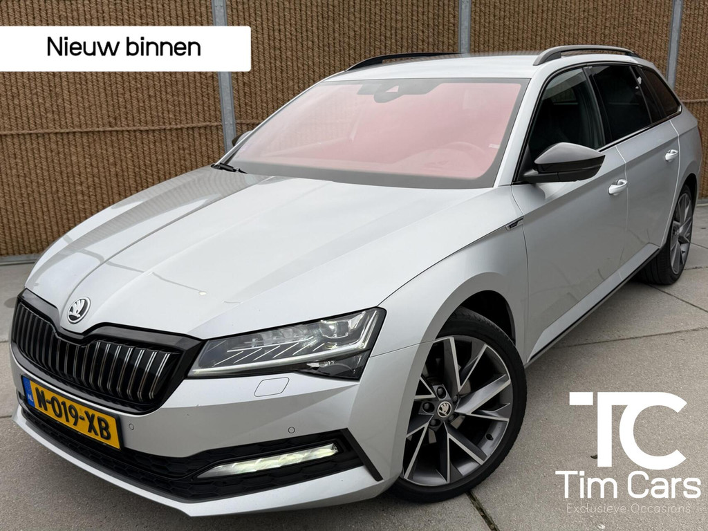 Škoda Superb Combi 1.4 TSI iV Sportline Business Automaat | Trekhaak uitklapbaar | Rondomzicht camera | DAB | Navigatiesysteem groot | LED verlichting | Cruise control adaptief | Canton HiFi | Voorruitverwarming | Stoelverwarming voor+achter 52569490-0.jpg | Timcars.nl