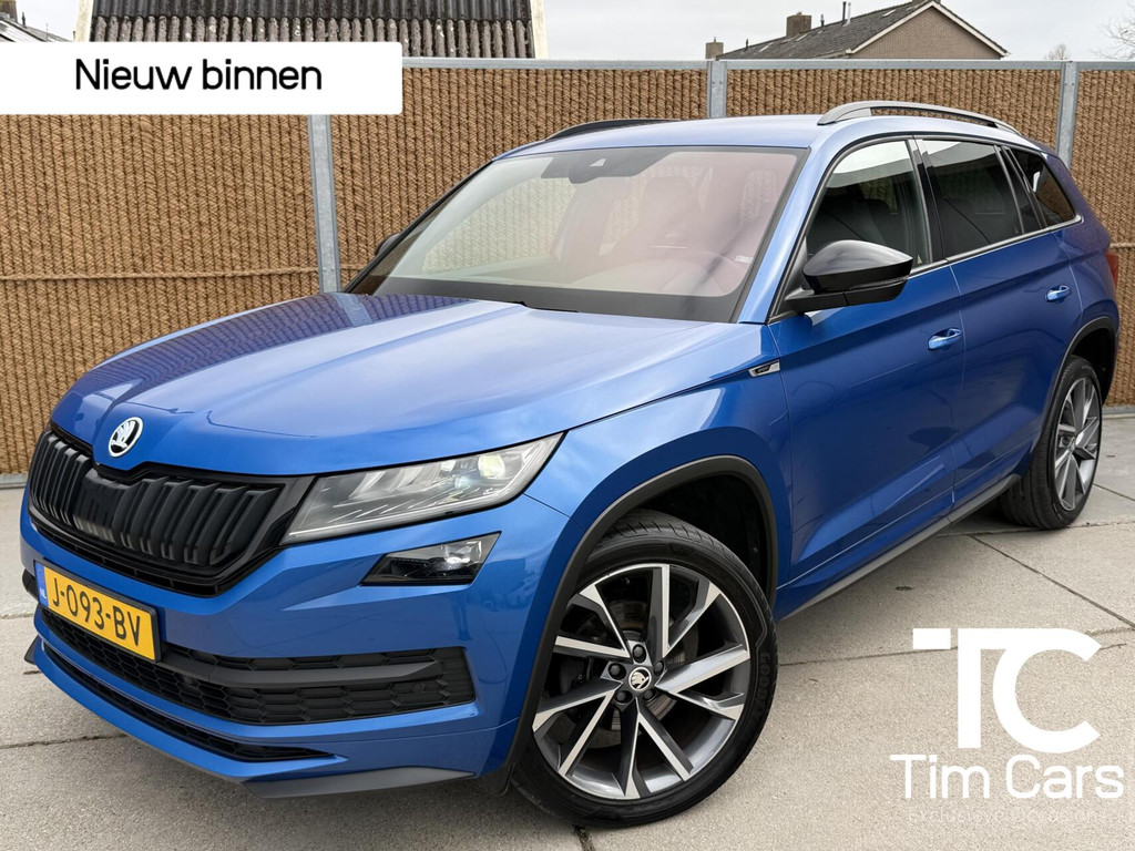 Škoda Kodiaq 1.5 TSI Sportline Business Automaat | Grootscherm navigatiesysteem | Adaptieve cruise control | Voorruitverwarming | Stoelverwarming voor en achter | Canton HiFi | Keyless | Achteruitrijcamera | Parkeersensoren voor en achter 52569966-0.jpg | Timcars.nl