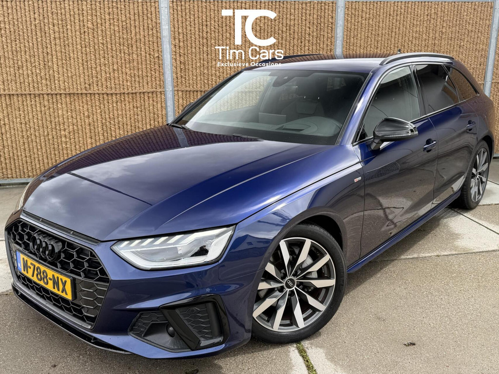 Audi A4 Avant 40 TFSI S edition Competition 204pk Automaat | Stoelverwarming | Head-up display | Bang&Olufsen 3D soundsystem | Lendensteun | Stuurwiel verwarmd | Verkeersbord detectie | Climate & cruise control | Parkeersensoren voor en achter 53470022-0.jpg | Timcars.nl