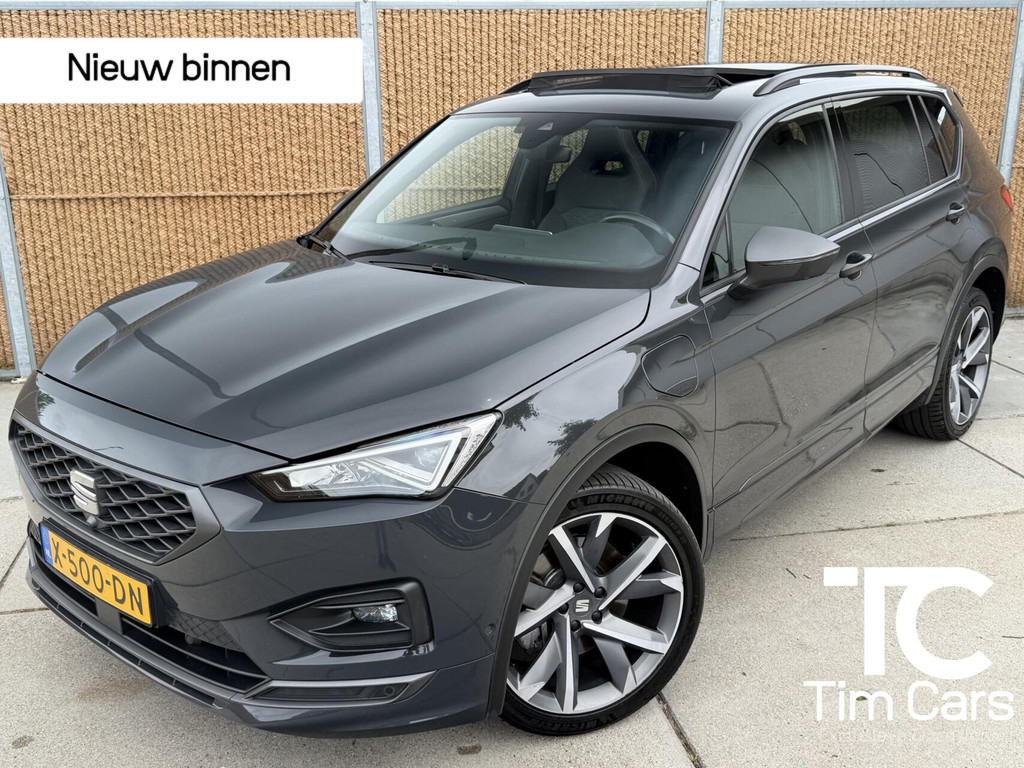 SEAT Tarraco 1.4 TSI e-Hybrid PHEV FR Business Panoramadak | LED verlichting | Trekhaak | 20 inch lichtmetalen velgen | Voorstoelen en achterbank verwarmd | Keyless pakket | Stuur verwarmd | Navigatiesysteem | Full-Link | Rondomzicht camera 54672082-0.jpg | Timcars.nl