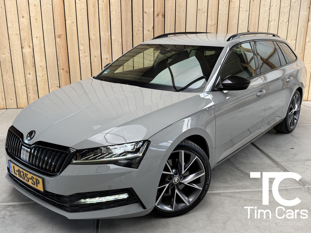 Škoda Superb Combi 1.5 TSI ACT Sportline Business Automaat | Stuurwiel, voorstoelen en achterbank verwarmd| LED verlichting | Adaptieve cruise control | Canton HiFi | Elektrisch bedienbare achterklep | Voorruitverwarming | Achteruitrijcamera 55712189-0.jpg | Timcars.nl
