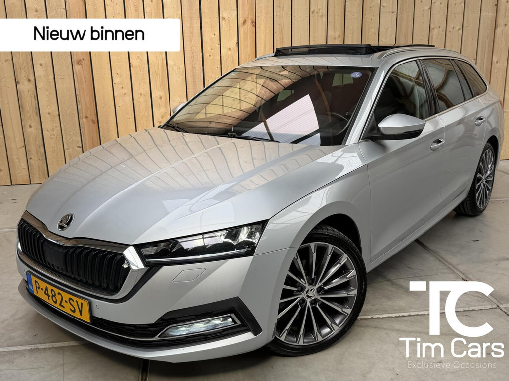 Škoda Octavia Combi 1.0 e-TSI Business Edition Plus Automaat | Panoramadak | Leer/alcantara bekleding | Stoel- en stuurverwarming | Achteruitrijcamera | Elektrisch uitklapbare trekhaak | Sfeerverlichting | Adaptieve cruise control 56008899-0.jpg | Timcars.nl