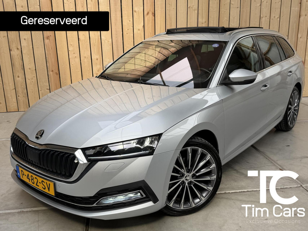 Škoda Octavia Combi 1.0 e-TSI Business Edition Plus Automaat | Panoramadak | Leer/alcantara bekleding | Stoel- en stuurverwarming | Achteruitrijcamera | Elektrisch uitklapbare trekhaak | Sfeerverlichting | Adaptieve cruise control 56008899-0.jpg | Timcars.nl