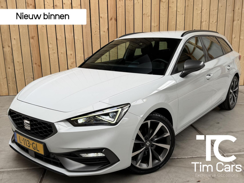 SEAT Leon Sportstourer 1.5 TSI FR Business Intense Trekhaak uitklapbaar | Adaptieve cruise control | Apple CarPlay/Android Auto | LED verlichting | Navigatiesysteem | Rijkstrooksensor | Lichtmetalen velgen | Parkeersensoren voor en achter 56010021-0.jpg | Timcars.nl