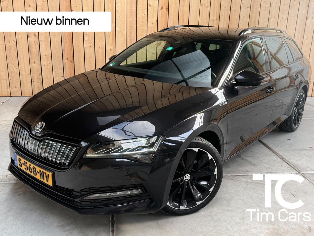 Škoda Superb Combi 1.4 TSI iV Sportline Business Automaat | Achteruitrijcamera | Cruise & climate control | Extra getint glas | LED verlichting | Standkachel | Stoelverwarming | Parkeersensoren voor en achter 56228533-0.jpg | Timcars.nl