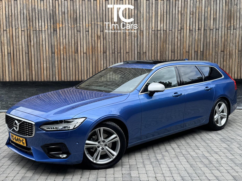 Volvo V90 2.0 D3 R-Design Automaat | Panoramadak | Leren bekleding | Camera met rondomzicht | Bowers&Wilkins | Adaptieve cruise control | Head-up Display | Apple CarPlay | LED | Parkeersensoren voor en achter 45638229-0.jpg | Timcars.nl