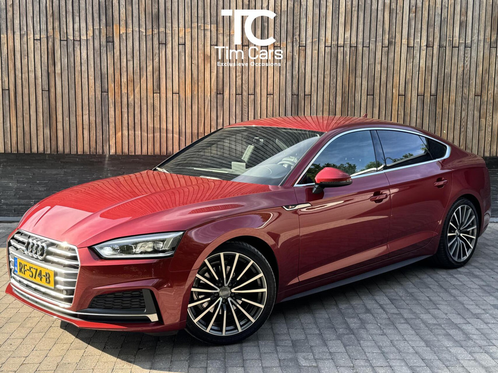 Audi A5 Sportback 1.4 TFSI S-line Automaat | Navigatiesysteem | Climate control | Cruise control | LED verlichting | Sportonderstel | Buitenspiegels elektrisch inklapbaar | 19 inch lichtmetalen velgen | Parkeersensoren voor en achter 45947259-0.jpg | Timcars.nl